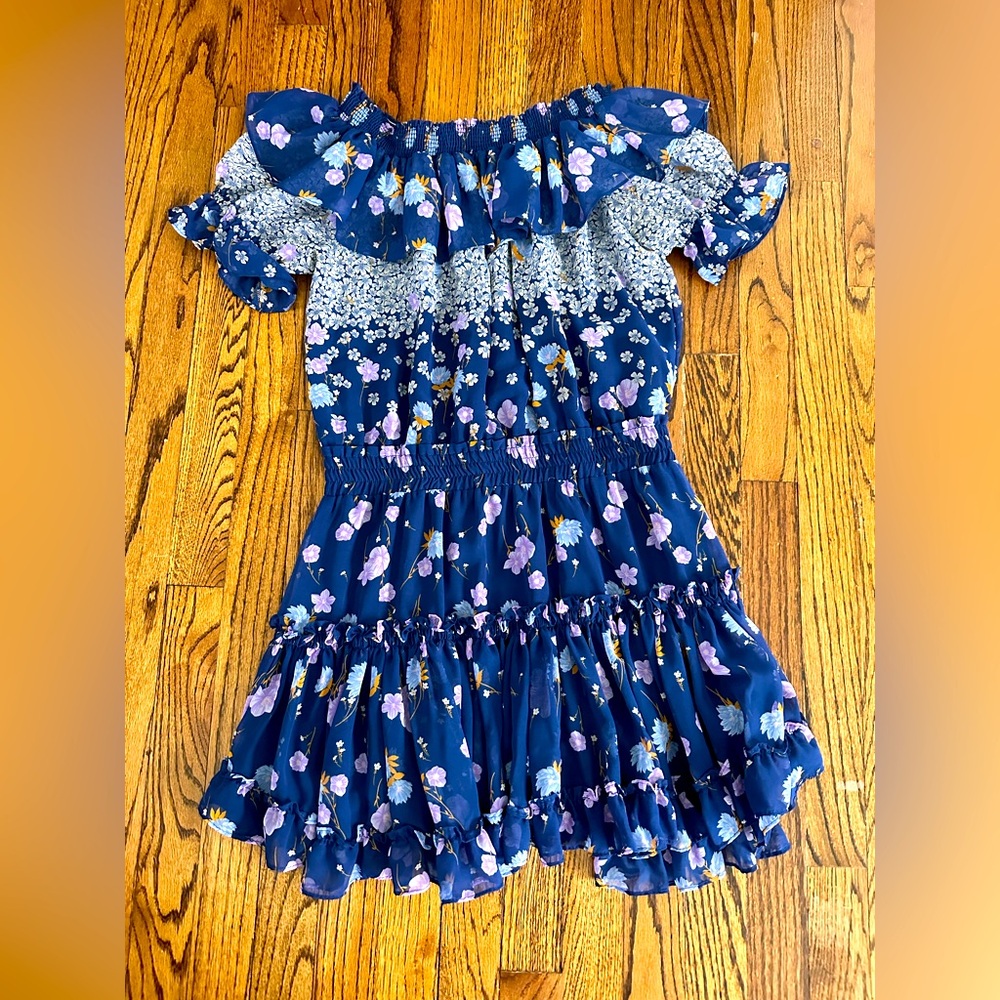 Misa chiffon mini dress. Excellent condition!